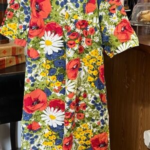Floral Short Sleeve Dress